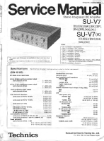 Technics - SUV-7 - Service manual 